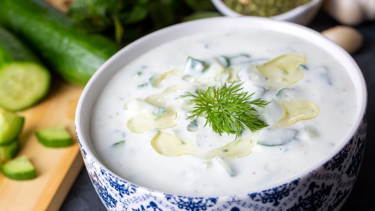 Çağla cacığı sofraların yeni yıldızı olacak! Tam mevsimiyken mutlaka deneyin 