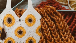 Tığ işi çanta yeniden moda oldu