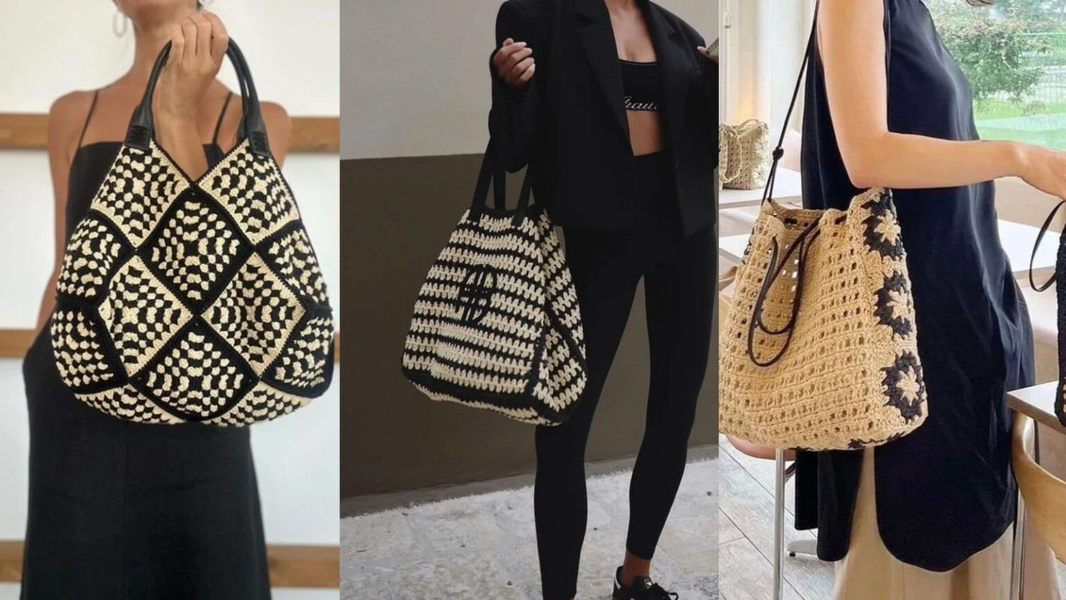 Spora götüreceğiniz en iyi örgü model hasır çantalar 2026!