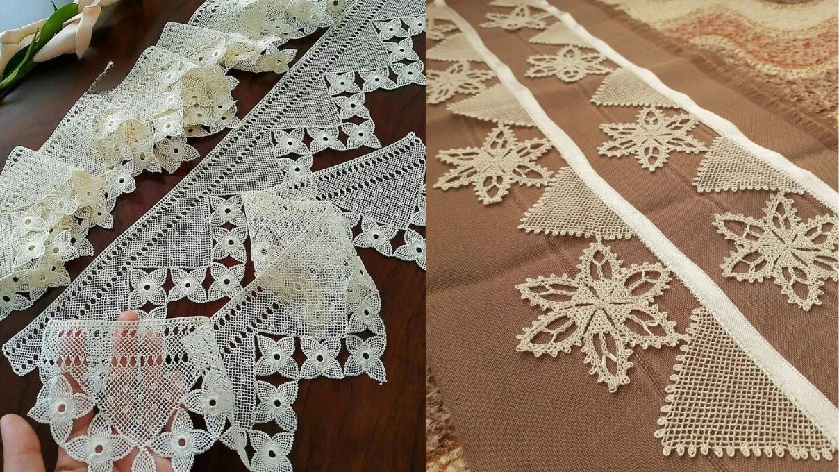 Çeyizlerin yeni trendi ince iğne oya örgüsü 2026! Havlu, pike ve nevresim kenarlarına