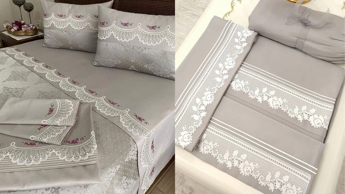 Çeyizlerin yeni trendi ince iğne oya örgüsü 2026! Havlu, pike ve nevresim kenarlarına
