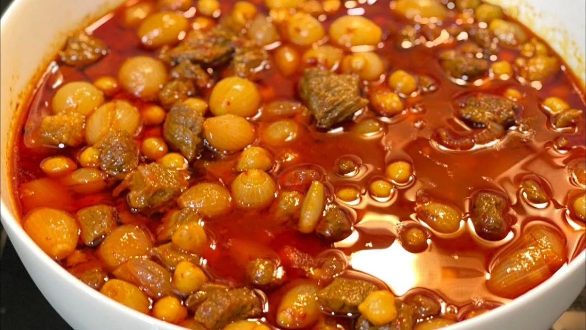 Kayserililerin kahvaltıda tükettikleri enfes lezzet! Nohut yahnisi tarifi