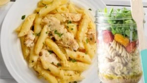 Kavanozda yapılan en lezzetli tavuklu makarna!