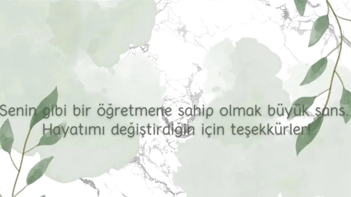 Kadın öğretmenlere atılacak en güzel öğretmenler günü mesajı 2025! Resimli sevgi dolu mesajlar