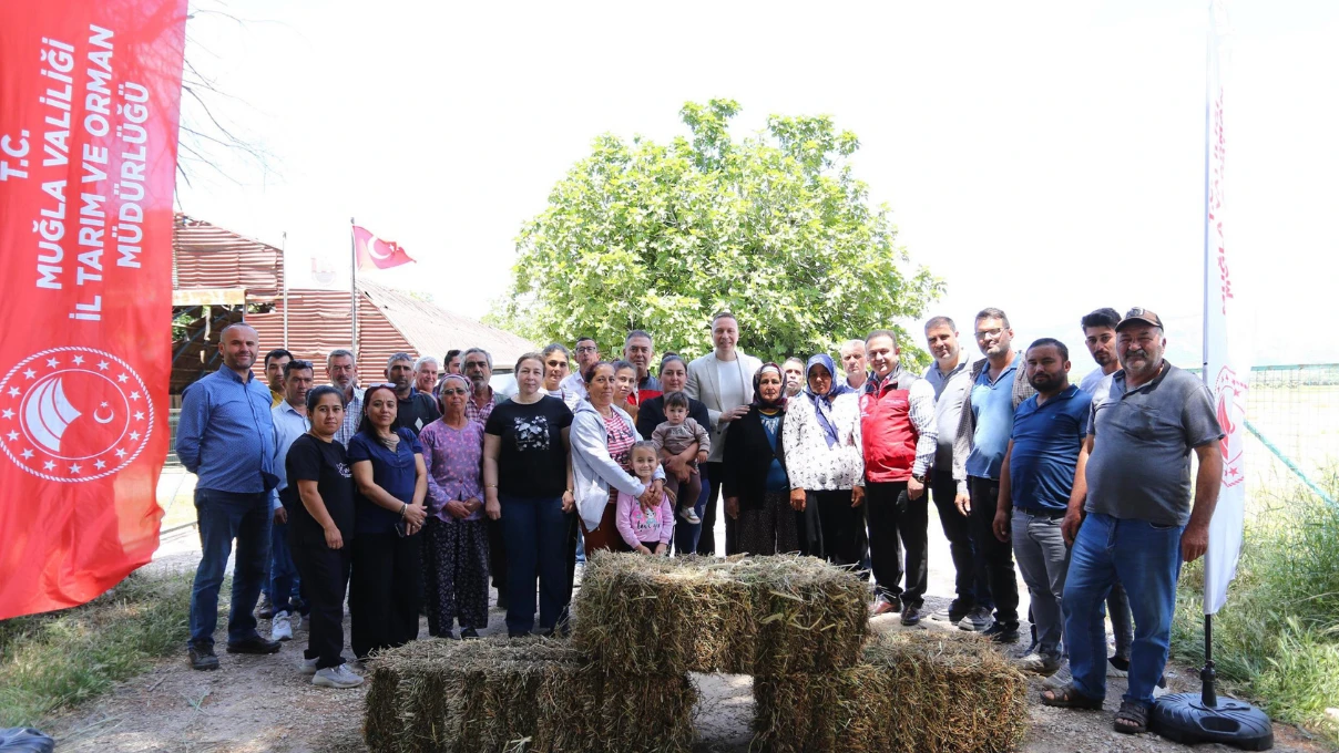 Muğla’da kadın çiftçileri sevindiren haber! ‘Saman Balya’ desteği 2 3 989