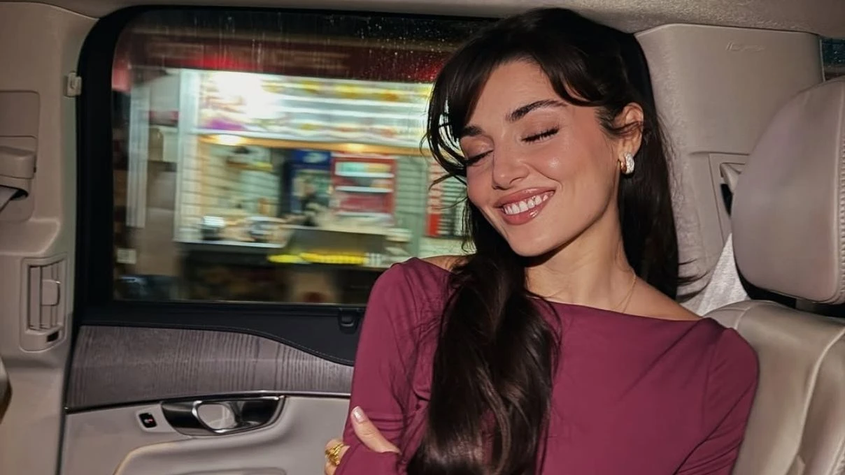 Hande Erçel ayrılığı acısını resim çizerek atıyor! Başarılı oyuncu son günlerde tempolu çalışmayı bırakmıyor