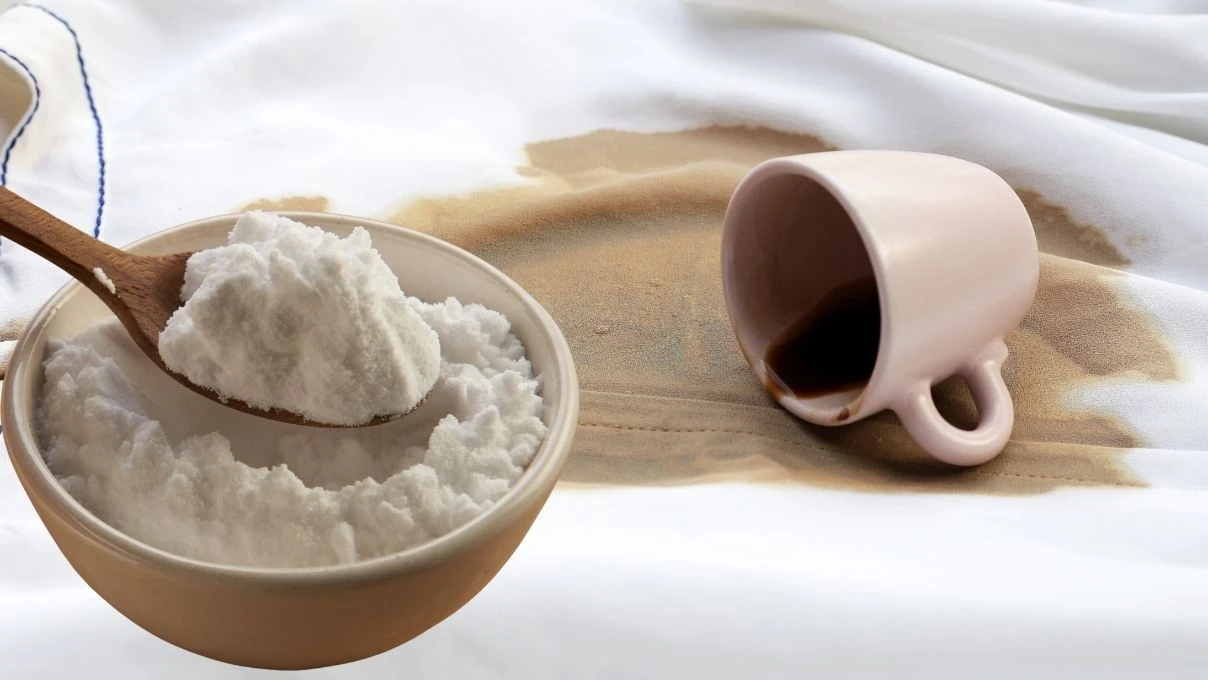 Koltuktaki çay lekelerine son! Kimyasal kullanmadan