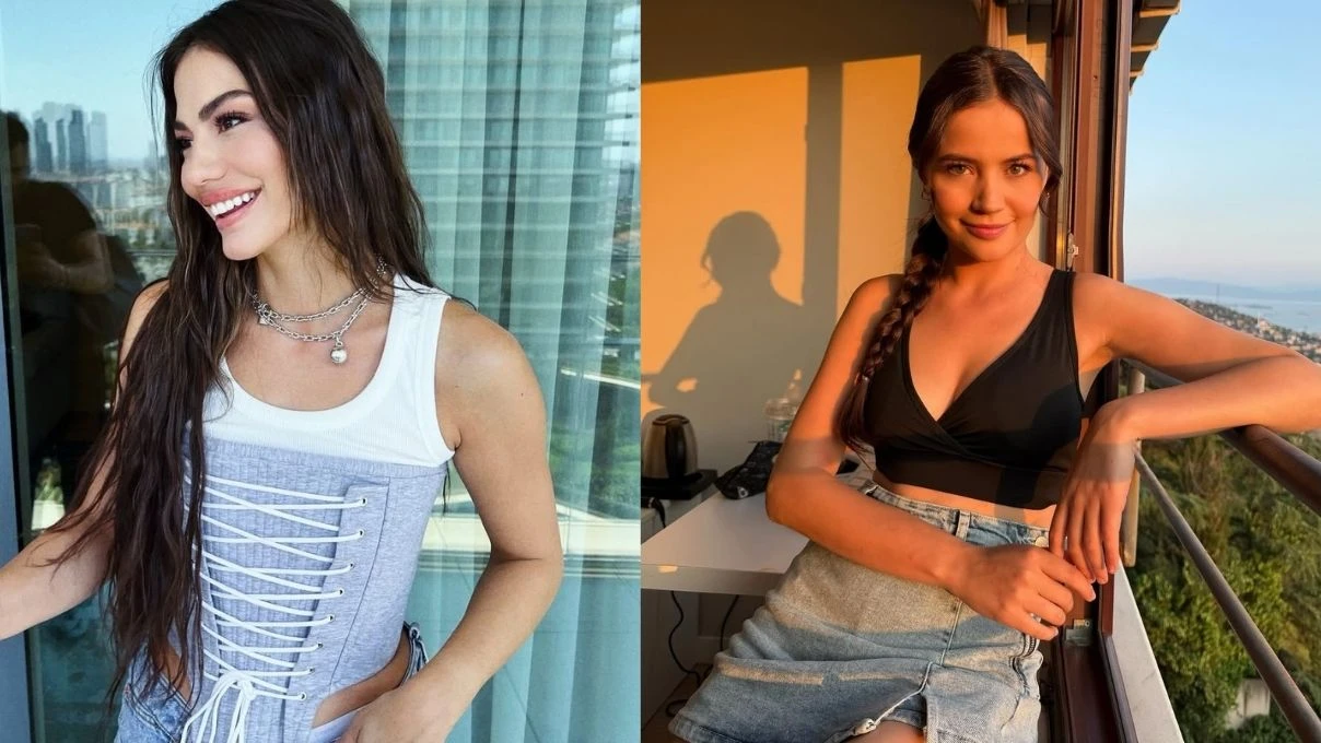Demet Özdemir ve Yağmur Yüksel geceye damga vurdu! İkili neşeli tavırları ile dikkat çekti
