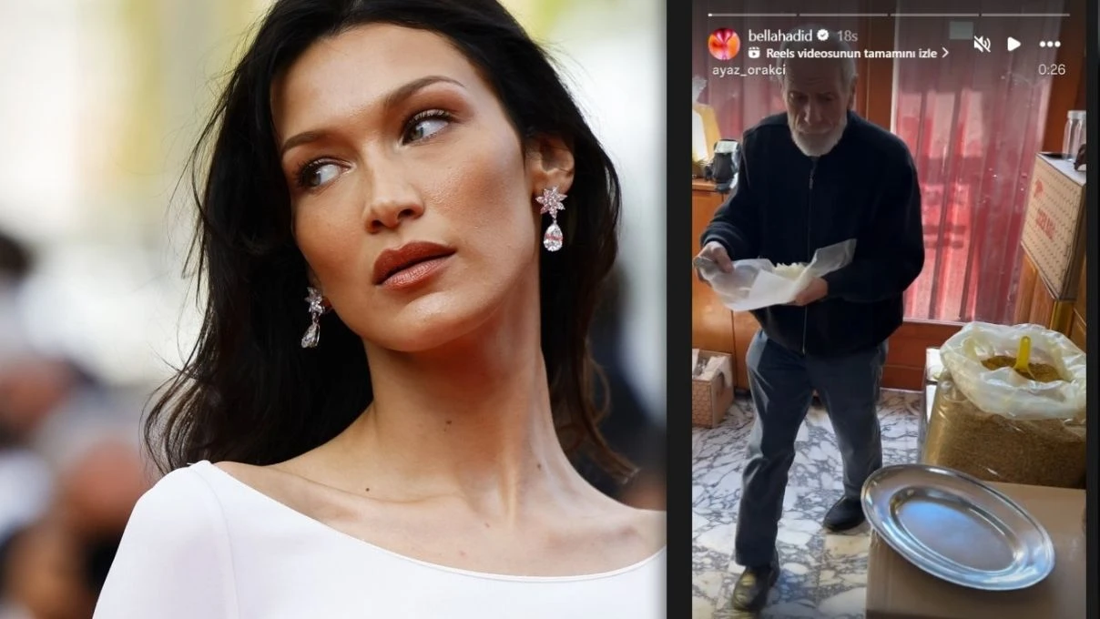 Ünlü model Bella Hadid Kahramanmaraşlı balcı Nusret Amca’yı paylaştı! O anlar kısa sürede sosyal medyada gündem oldu