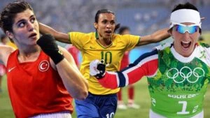 Tarihe damga vuran en güçlü sporcu kadınlar!