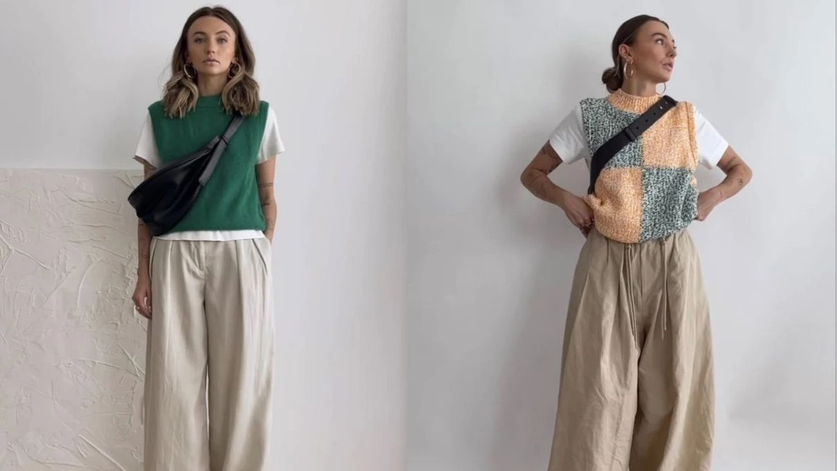 Minimalist şıklık: Bu örgü süveter modeli sonbaharın yeni gözdesi
