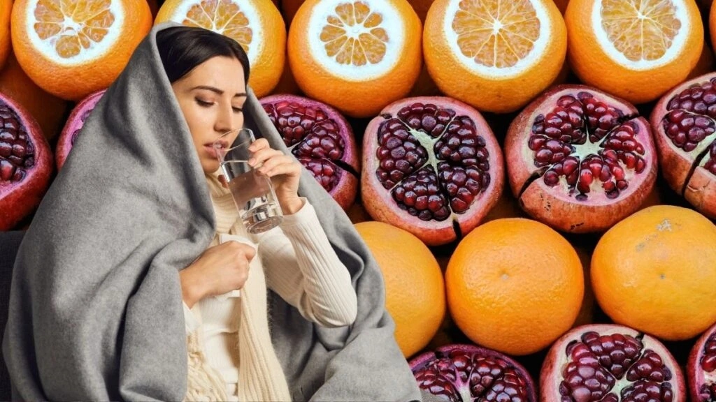 2 besin bir ilaç! Bağışıklık sisteminin yeni gözdesi: Nar portakal karışımı