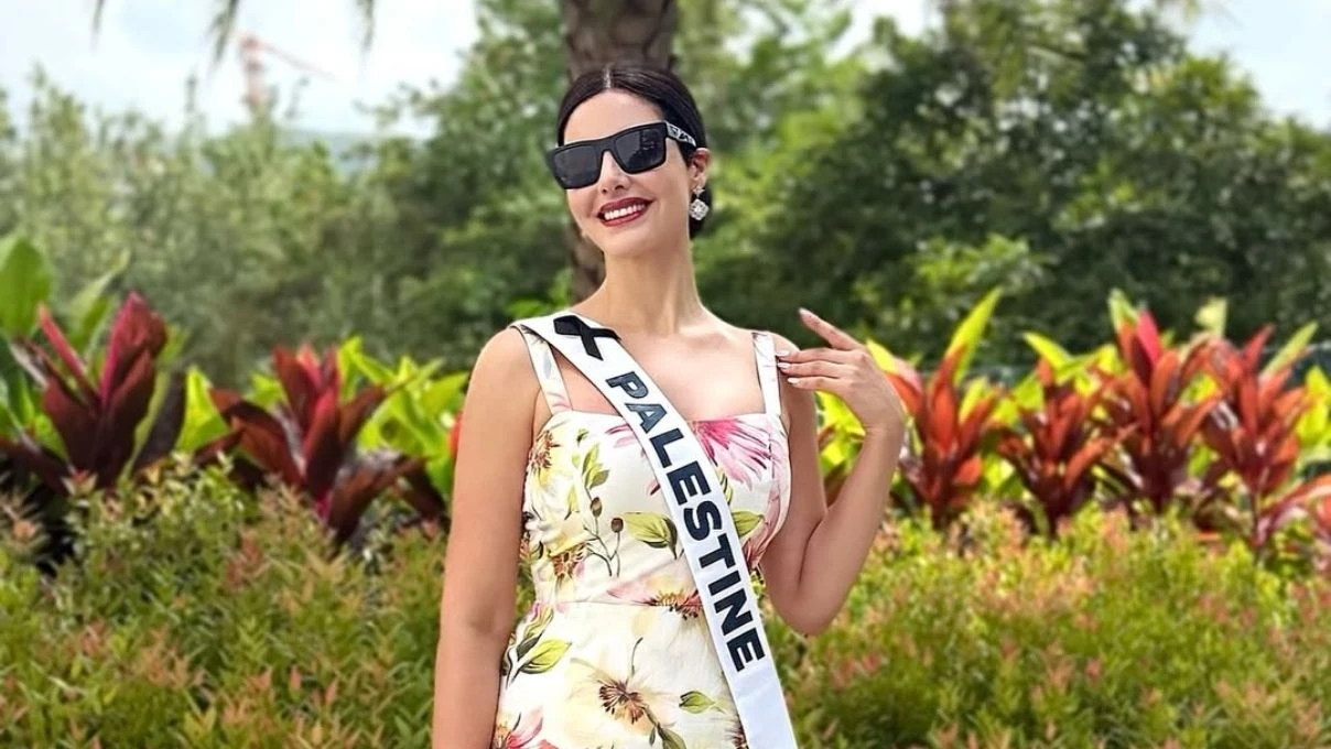 Filistinli Güzel Nadeen Ayoub adeta dünyaya meydan okudu! Gücü hayran bıraktı