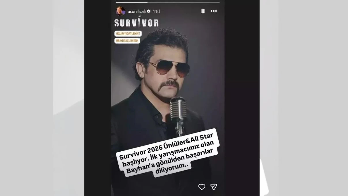 Survivor 2026 sezonu başlıyor! Acun Ilıcalı ilk sürpriz ismi açıkladı