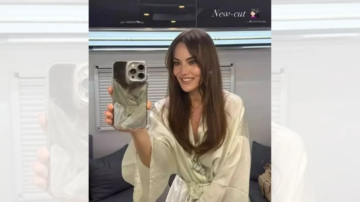 Fahriye Evcen’in yeni imajı! Sosyal medyada büyük ilgi gördü