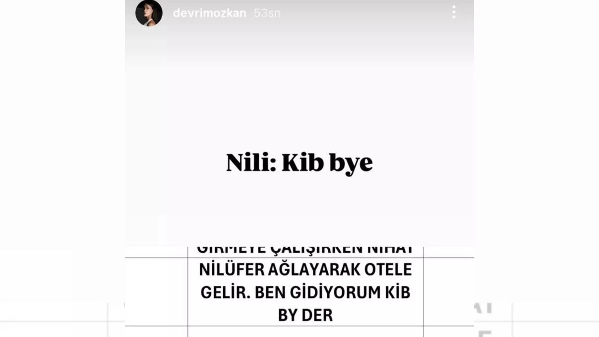 Çift Kişilik Oda dizisinden gündem olan hareket! Devrim Özkan’ın paylaşımı dikkat çekti