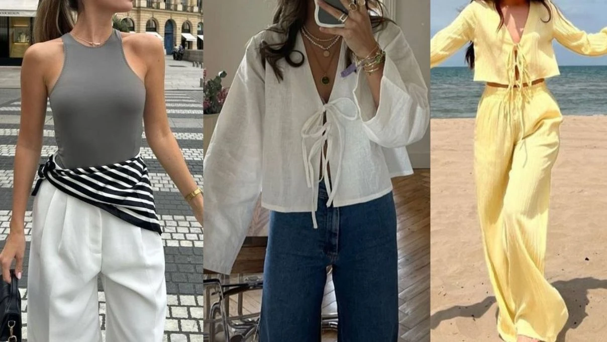 Yaz aylarının en cool kombinleri! 2025 trend kıyafet parçaları