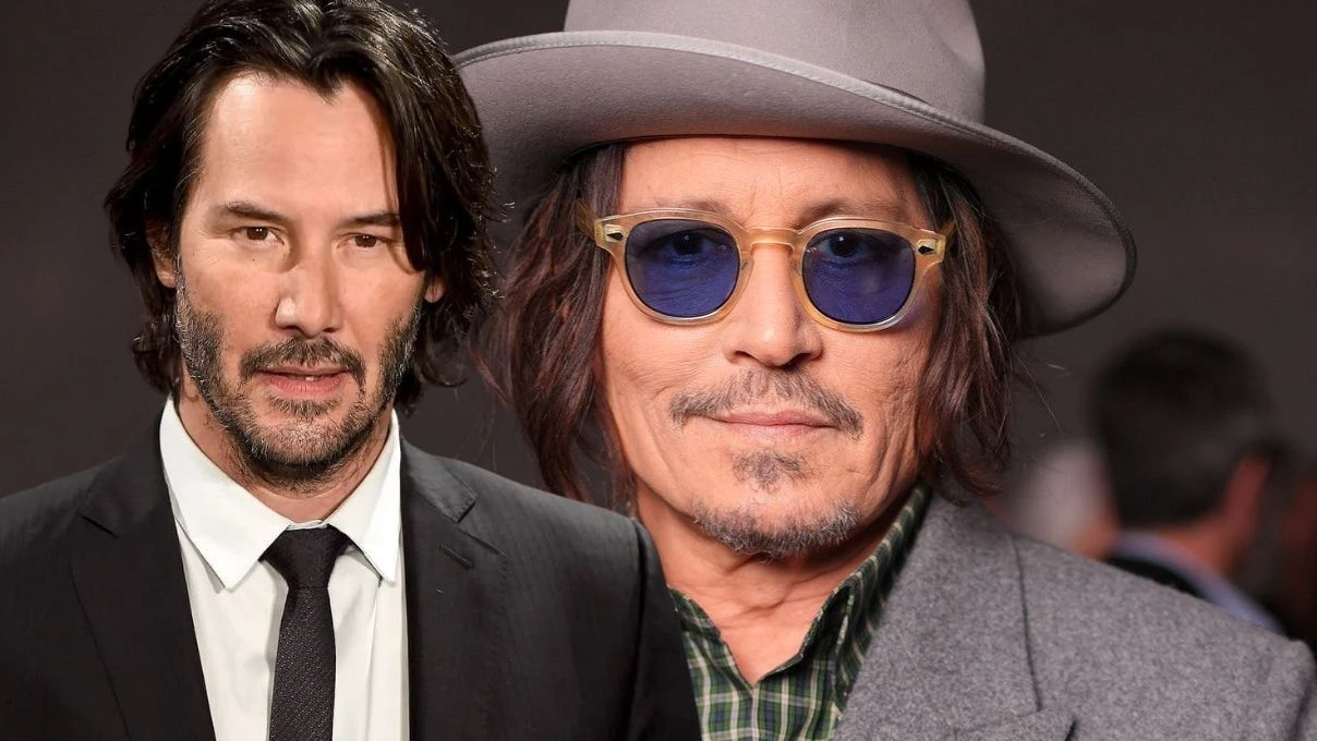 Johnny Deep ve Keanu Reeves adeta yıllara meydan okuyor! Dünyaca ünlü isimler sosyal medyanın dilinde