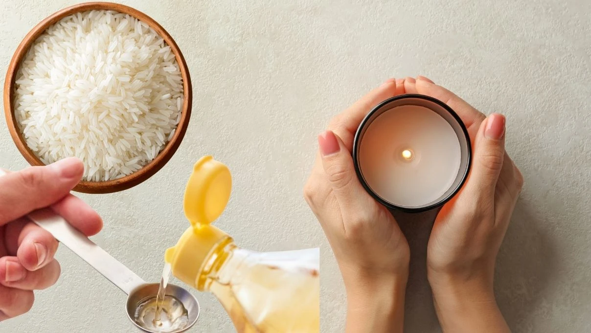 Görenler inanamıyor! Sadece 3 malzemeyle bitmeyen mum tarifi