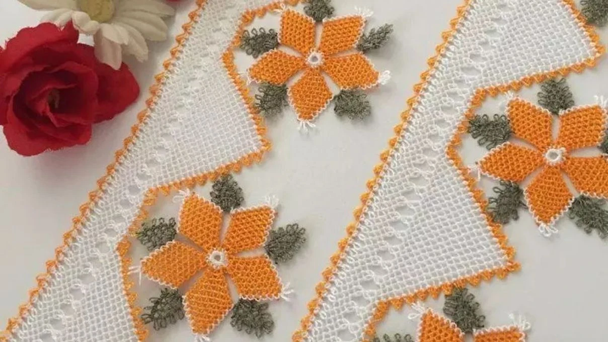 Kumaş ipliğinden ince havlu kenarı modelleri 2025!