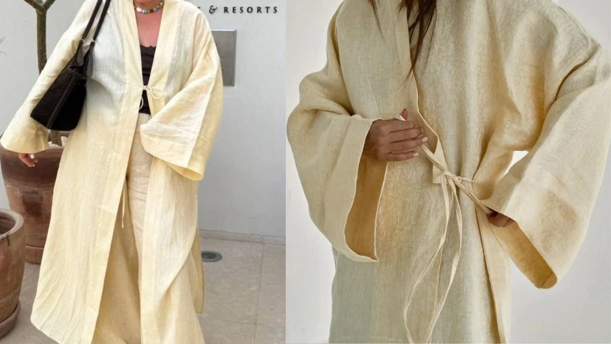 Sahillerde şıklığınızı 2 katına çıkaran kimono modelleri 2025!