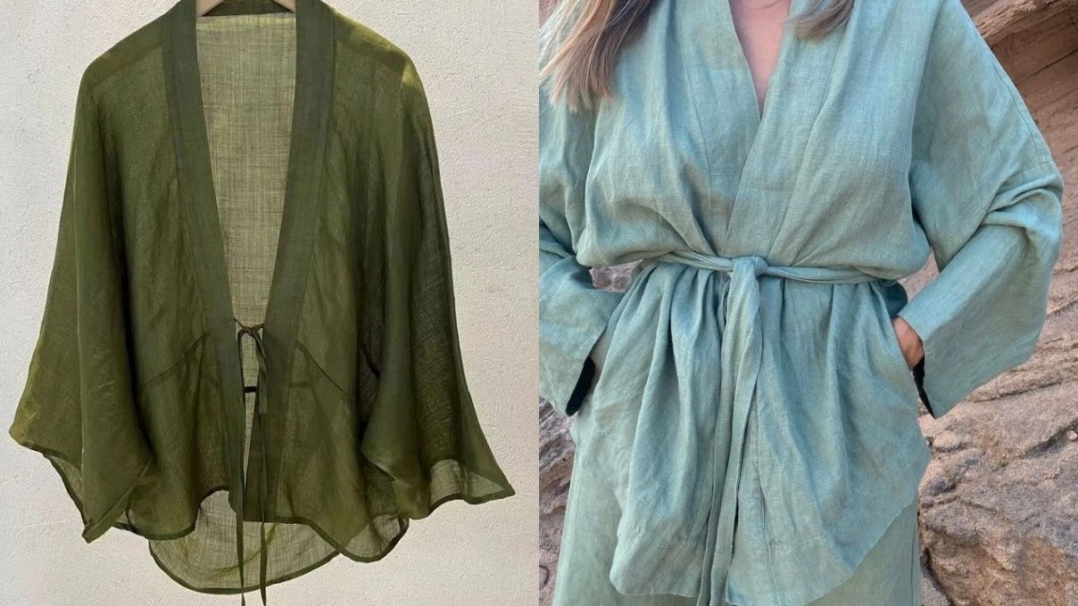 Sahillerde şıklığınızı 2 katına çıkaran kimono modelleri 2025!