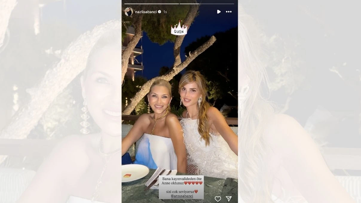 Nazlı Sabancı kayınvalidesinin doğum gününü kutladı! Aralarındaki muhabbet sosyal medyada gündem oldu