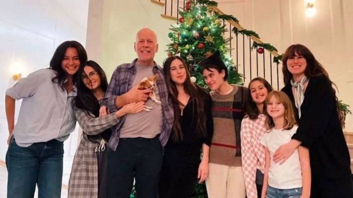 Dünyaca ünlü Bruce Willis’in kızı Tallulah Willis babasının yeni halini paylaştı!