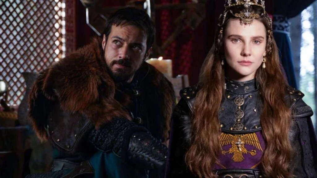 Kuruluş Orhan dizisinden Alina Boz atağı! Bizans İmparatoru'nun Prenses Asporça’sından ilk kareler