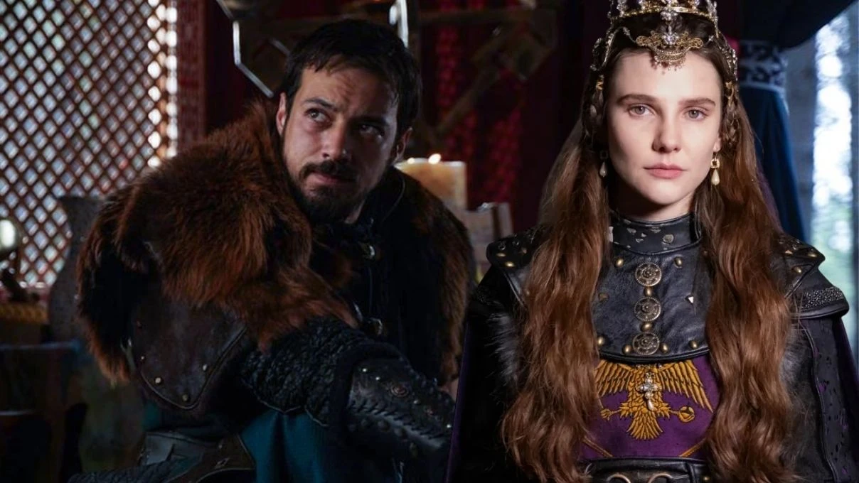 Kuruluş Orhan dizisinden Alina Boz atağı! Bizans İmparatoru'nun Prenses Asporça’sından ilk kareler