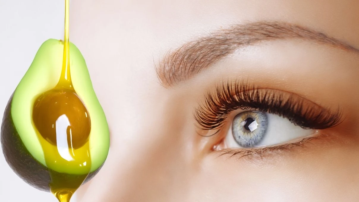 Ok gibi kirpiklerin sırrı! Avokado sadece zayıflatmıyor