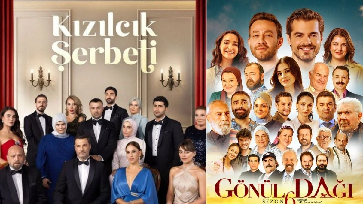 Gönül Dağı ve Kızılcık Şerbeti dizisinin afişleri gündem oldu!