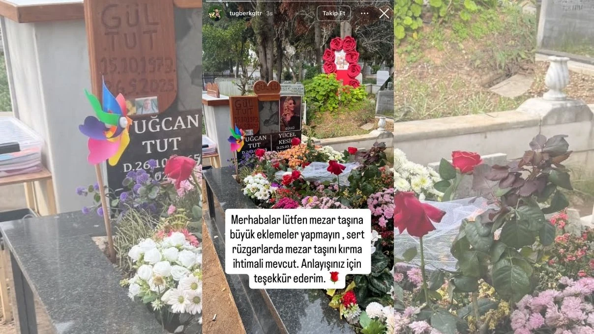 Güllü’nün oğlu Tuğberk sosyal medya hesabından paylaştı! Annesinin kabrini ziyaret etti 8 Güllü’nün oğlu Tuğberk sosyal medya hesabından paylaştı! Annesinin kabrini ziyaret etti