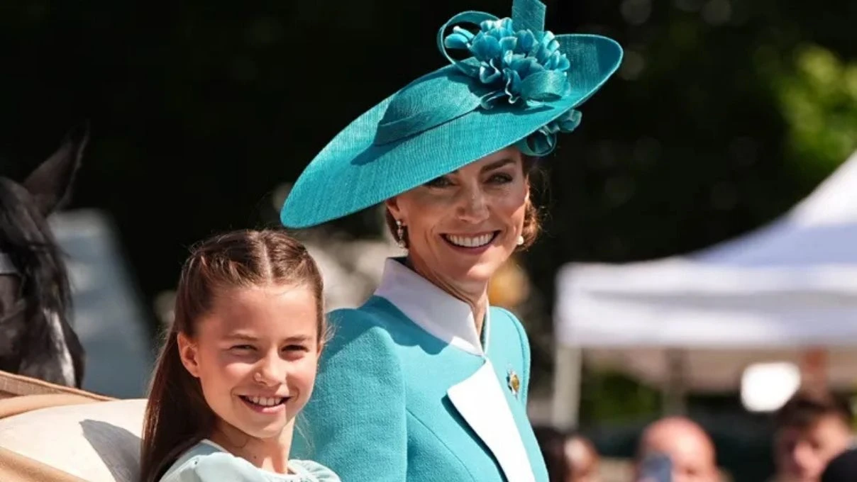 Kraliyet göz kamaştırdı! Kate Middleton törenin yıldızı oldu