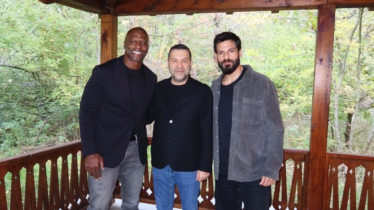 Mehmed Fetihler Sultanı dizinin setine dünyaca ünlü aktör Terry Crews ziyaret etti