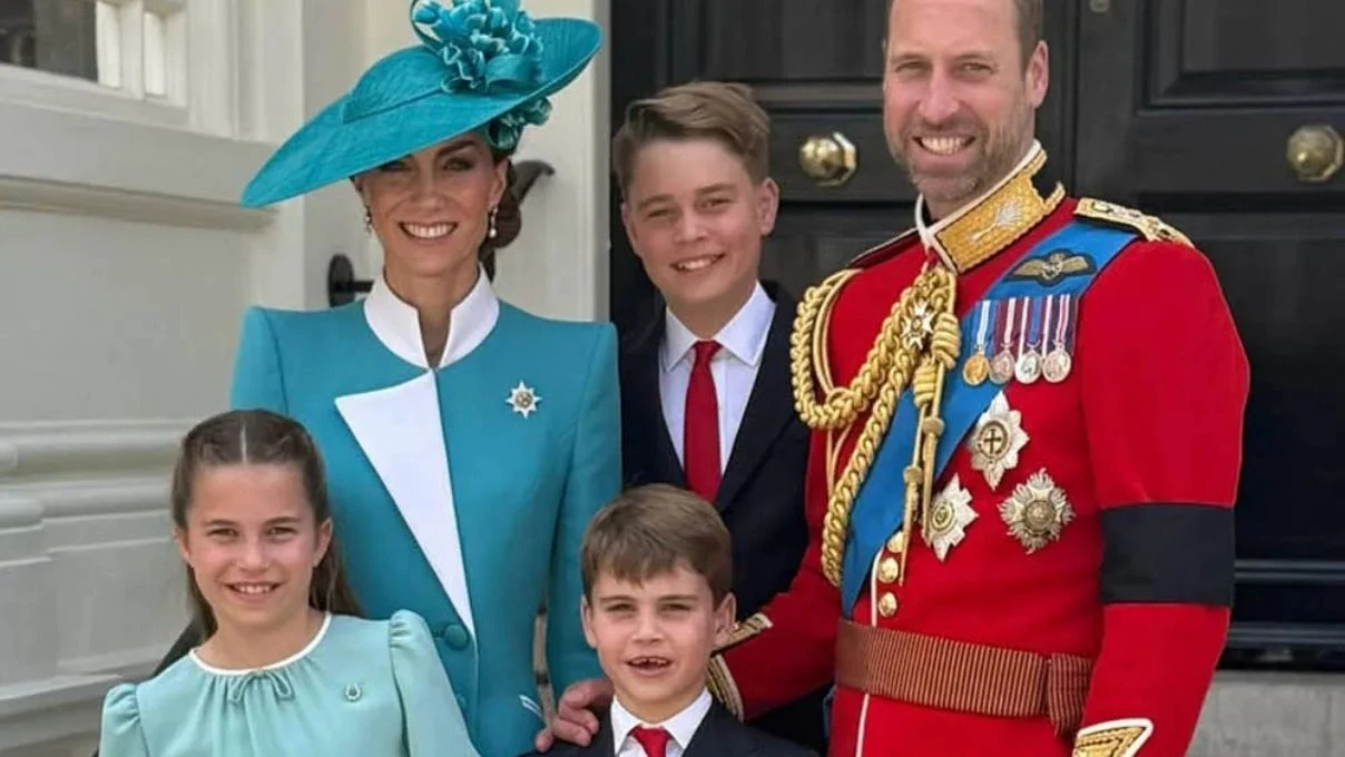 Kraliyet göz kamaştırdı! Kate Middleton törenin yıldızı oldu