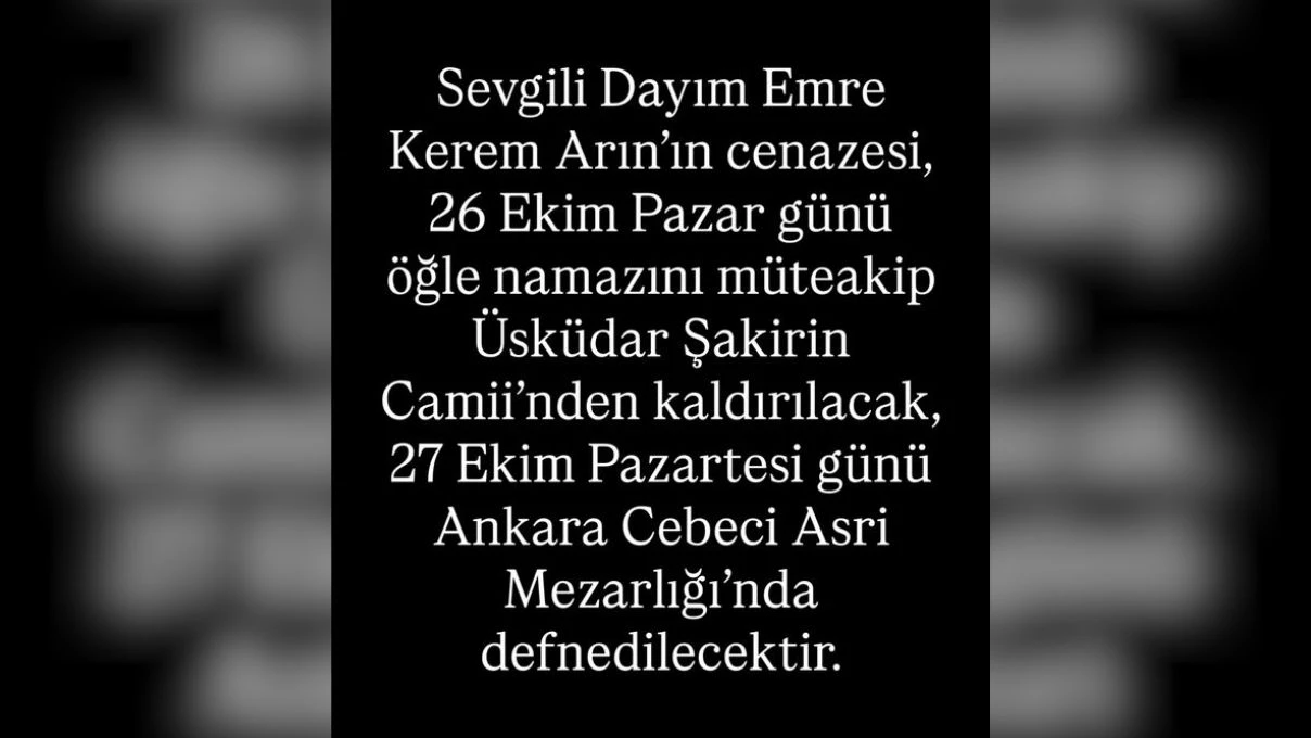 Akın Akınözü dayısını kaybetti! Oyuncu acı haberi sosyal medyasından duyurdu 7 Adsiz tasarim 56 27
