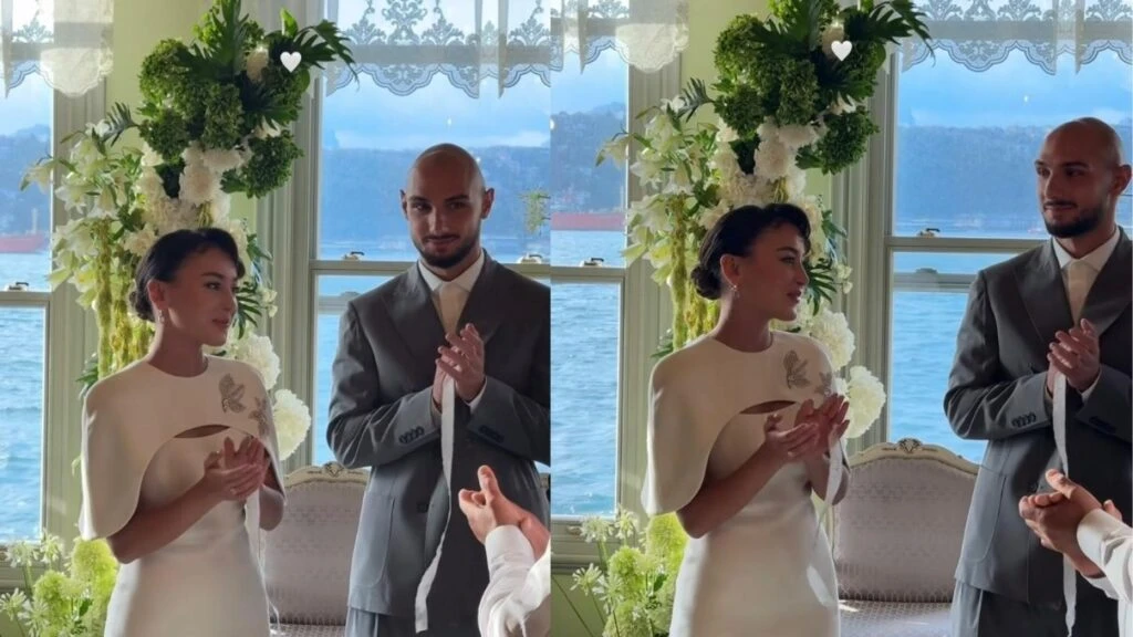 Ahmed Kutucu ve Asena Atalar evlilik yolunda ilk adımı attı! Çiftin nişan töreni sosyal medyayı salladı