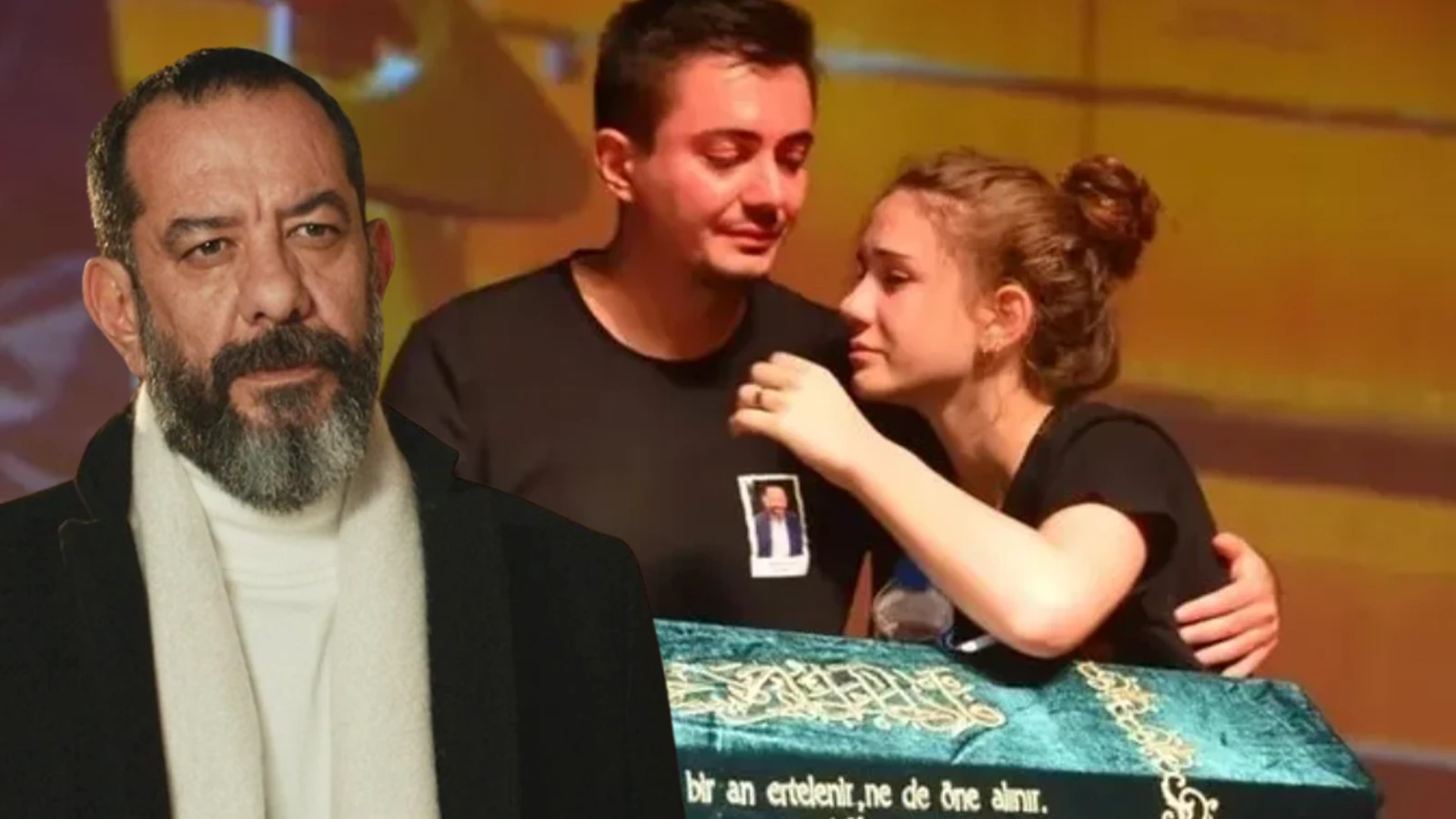 Babaya son bakis Oyuncu Emre Torune 15 yasindaki kizi Delfinin en aci vedasi…