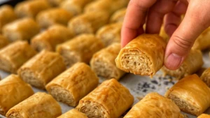 Bayramda zahmetsiz tatlı arayanlara özel: Kuru baklava tarifi