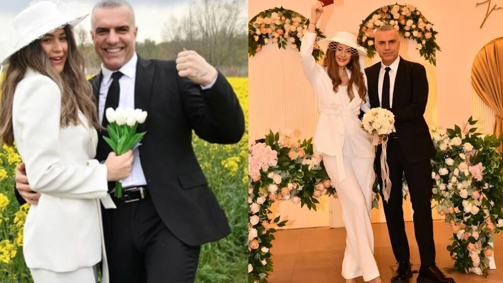 Berdan Mardini kendisinden 15 yas kucuk esi Dilara Talayla baristi Bosanmanin esigindeydiler kriz cozuldu