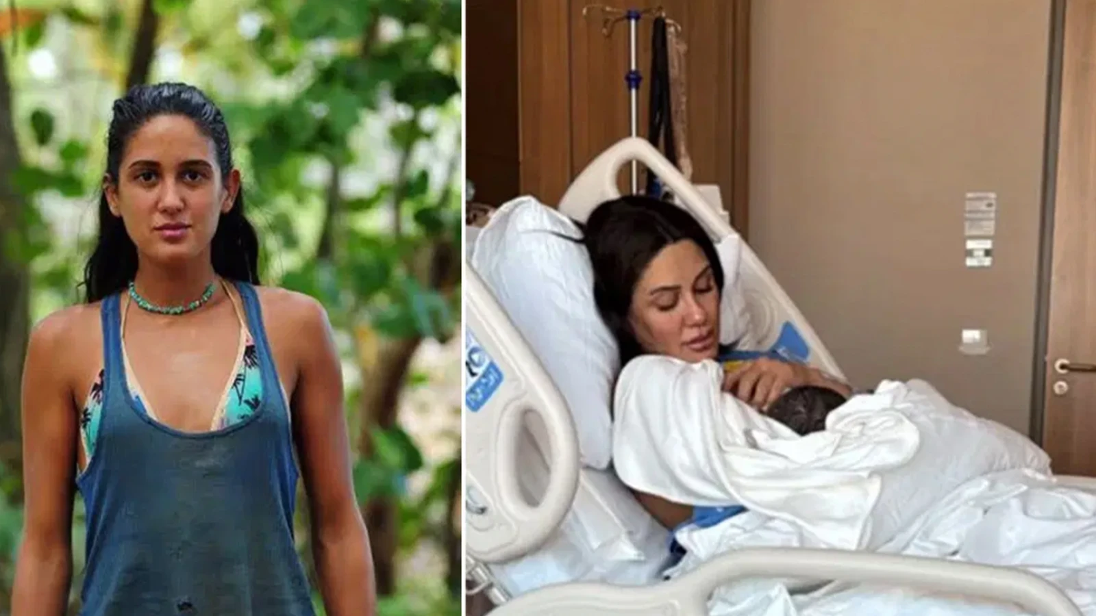 Cicegi burnunda anne Sahra Isik Aybirdiden kotu haber Apar topar hastaneye kaldirildi