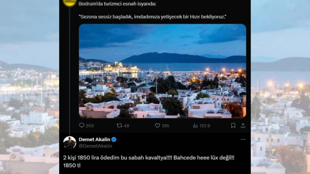 Demet Akalın’dan Bodrum’daki yüksek fiyatlara sert çıkış! 