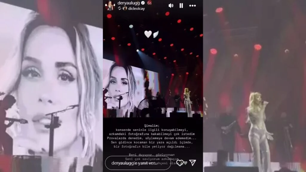 Derya Uluğ Harbiye konserinde yakın arkadaşı Şimal’i andı! 