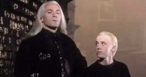 Draco and Lucius Malfoy Harry Potter