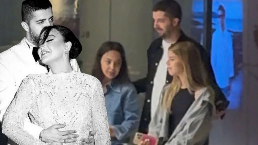 Ebru Gündeş eşi Murat Özdemir ve kızı Alara Zarrab ile alışveriş turunda görüntülendi!