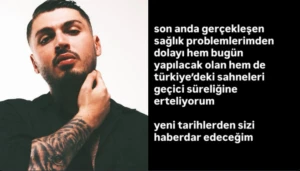 Rapçi Blok3'ten endişelendiren karar! Türkiye'deki tüm sahnelerini sağlık sorunları nedeniyle erteledi 9 Ekran goruntusu 2025 12 07 165322