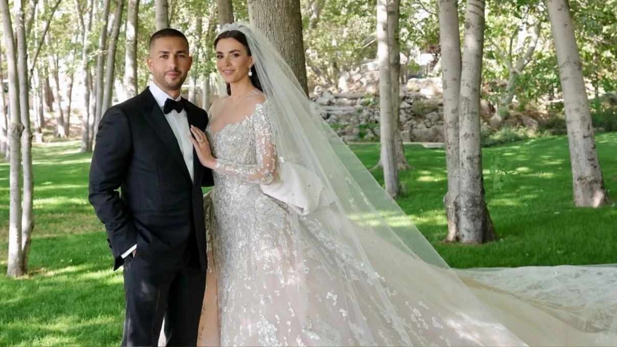 Elie Saabin oglu Celio Saab Lubnanda Zein Qutami ile evlendi
