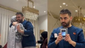 Gamze Türkmen’in nişanlısı Kadir Ezildi’ye aldığı doğum günü hediyesi duygulandırdı!