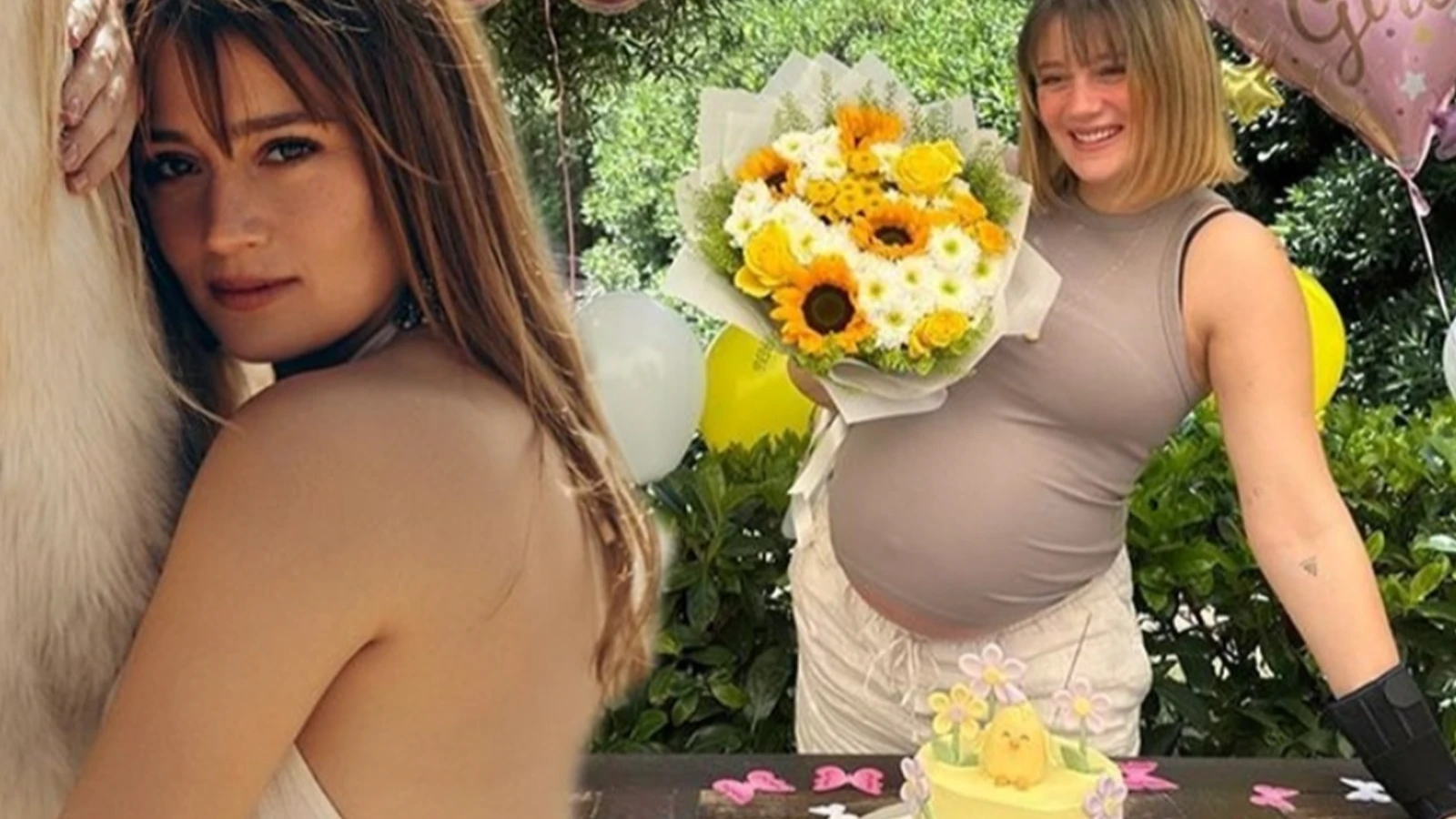 Gizem Karaca anne oldu Kizi Leyla Yazla ilk fotografi kalpleri eritti